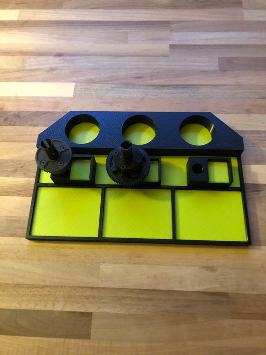 1/10th Scale RC car Differential Building Tray